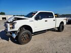2017 Ford F150 Supercrew White vin: 1FTFW1EG4HFB55552