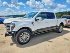 2024 Ford F150 King Ranch White vin: 1FTFW6L87RFB89950