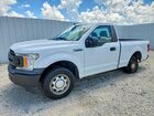 2018 Ford F150 White vin: 1FTMF1CPXJKD23377