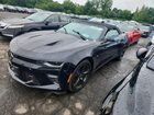 2017 Chevrolet Camaro Ss Black vin: 1G1FH3D73H0122853