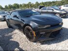 2017 Chevrolet Camaro 2ss Black vin: 1G1FH3D74H0119945
