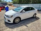 2018 Chevrolet Sonic Lt White vin: 1G1JD5SH1J4119736