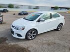 2018 Chevrolet Sonic Premier White vin: 1G1JF5SB6J4132018