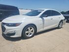 2019 Chevrolet Malibu Ls White vin: 1G1ZB5ST5KF120844