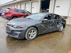 2017 Chevrolet Malibu Ls Charcoal vin: 1G1ZB5ST6HF218693