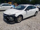 2019 Chevrolet Malibu Ls White vin: 1G1ZB5ST6KF122974