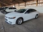 2017 Chevrolet Malibu Ls White vin: 1G1ZB5ST9HF183440