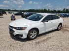 2020 Chevrolet Malibu Ls White vin: 1G1ZB5STXLF149063