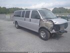 2020 Chevrolet Express Passenger Rwd 3500 Extended Wheelbase Ls Silver vin: 1GAZGNFP0L1237633