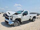 2022 Chevrolet Silverado C2500 Heavy Duty Lt White vin: 1GC0WNE70NF114263
