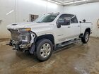 2021 Chevrolet Silverado K2500 Heavy Duty Ltz White vin: 1GC4YPEYXMF153179