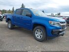 2022 Chevrolet Colorado 4wd  Short Box Wt Синий vin: 1GCGTBEN4N1118477