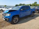 2021 Chevrolet Colorado Z71 Blue vin: 1GCGTDEN9M1289851
