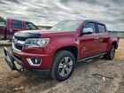 2017 Chevrolet Colorado Lt Red vin: 1GCPTCE16H1207698