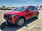 2020 Cadillac Xt4 Sport Red vin: 1GYFZFR48LF082354