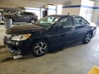 2016 Honda Accord Lx Black vin: 1HGCR2F33GA019289