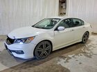 2017 Honda Accord Sport White vin: 1HGCR2F57HA181106