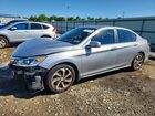 2017 Honda Accord Ex Серебряный vin: 1HGCR2F74HA131572