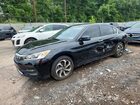 2017 Honda Accord Ex Black vin: 1HGCR2F79HA125346