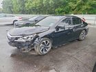 2016 Honda Accord Exl Black vin: 1HGCR2F98GA107405