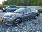 2017 Honda Accord Exl Gray vin: 1HGCR3F83HA045801