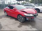 2016 Honda Accord Ex-l Red vin: 1HGCT1B81GA005713