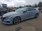 2021 Honda Accord Sport Silver vin: 1HGCV1F32MA017423