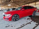 2019 Honda Accord Sport Red vin: 1HGCV1F39KA165470