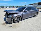 2019 Honda Accord Sport Gray vin: 1HGCV1F39KA171589