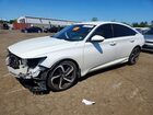 2019 Honda Accord Sport White vin: 1HGCV1F3XKA050022