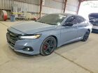 2022 Honda Accord Sport Gray vin: 1HGCV2F39NA002134