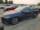 2020 Honda Accord Hybrid Exl Blue vin: 1HGCV3F52LA000438