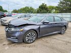 2019 Honda Accord Touring Hybrid Серый vin: 1HGCV3F94KA001477