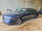 2024 Honda Accord Hybrid Exl Blue vin: 1HGCY2F64RA013128