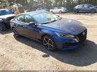 2024 Nissan Altima Sr Fwd Blue vin: 1N4BL4CV3RN410540