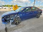 2021 Nissan Altima 2.5 Sr Синий vin: 1N4BL4CV4MN315171