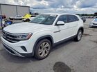 2020 Volkswagen Atlas Cross Sport Sel White vin: 1V2MC2CA3LC207170