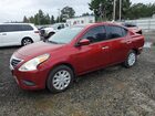 2019 Nissan Versa Sv Red vin: 3N1CN7AP1KL879486