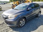 2016 Honda Hr-v Ex Gray vin: 3CZRU5H5XGM719153