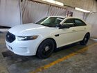 2016 Ford Taurus Police Interceptor White vin: 1FAHP2MK5GG111785