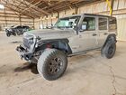 2018 Jeep Wrangler Unlimited Sport Silver vin: 1C4HJXDG7JW108629