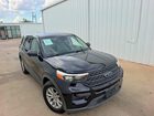 2021 Ford Explorer Black vin: 1FMSK7BH7MGB16285