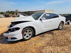2019 Dodge Charger Sxt White vin: 2C3CDXBG9KH720260