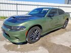 2022 Dodge Charger Gt Зеленый vin: 2C3CDXMG5NH162764
