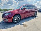 2021 Chrysler Pacifica Hybrid Touring L Maroon vin: 2C4RC1L73MR599680