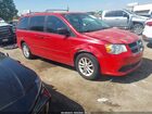 2016 Dodge Grand Caravan Sxt Red vin: 2C4RDGCG2GR202951