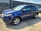 2016 Ford Edge Se Blue vin: 2FMPK3G90GBB57143