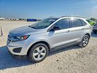 2018 Ford Edge Se Silver vin: 2FMPK3G99JBC06573