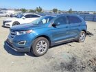 2016 Ford Edge Sel Gray vin: 2FMPK3J95GBB89336