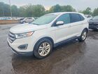 2016 Ford Edge Sel White vin: 2FMPK3J95GBC62415